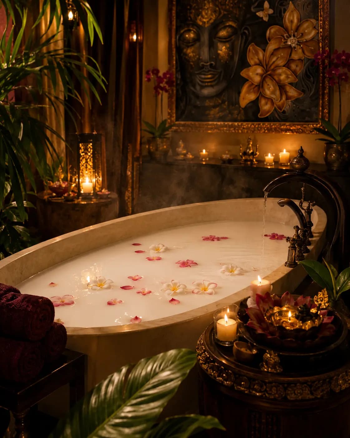 Молочная ванна как SPA дополнение
