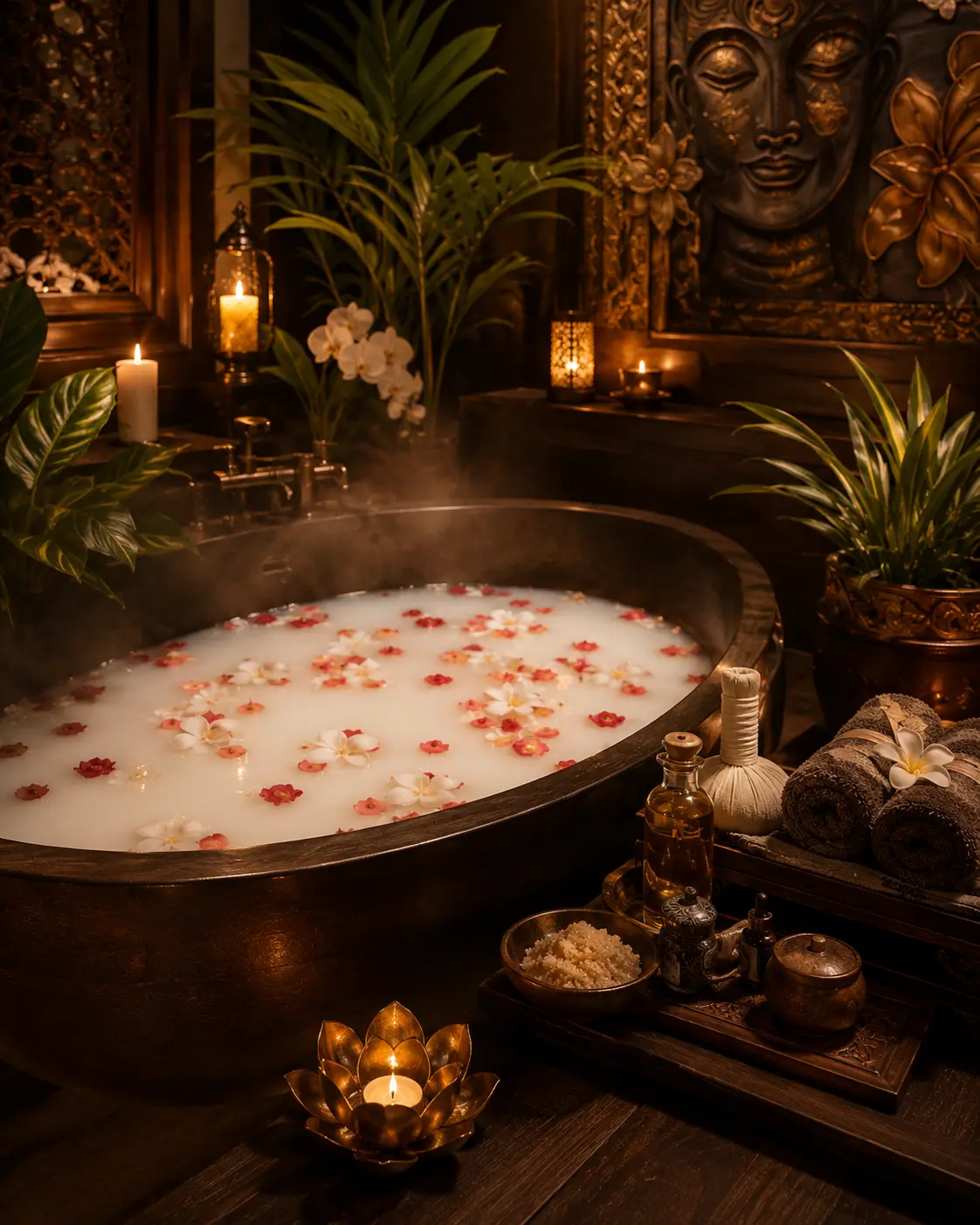 SPA программа с молочной ванной